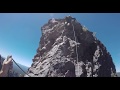 The Crumbling Tower of Death - Amazing Alpine Highline