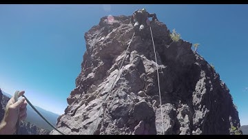 The Crumbling Tower of Death - Amazing Alpine Highline