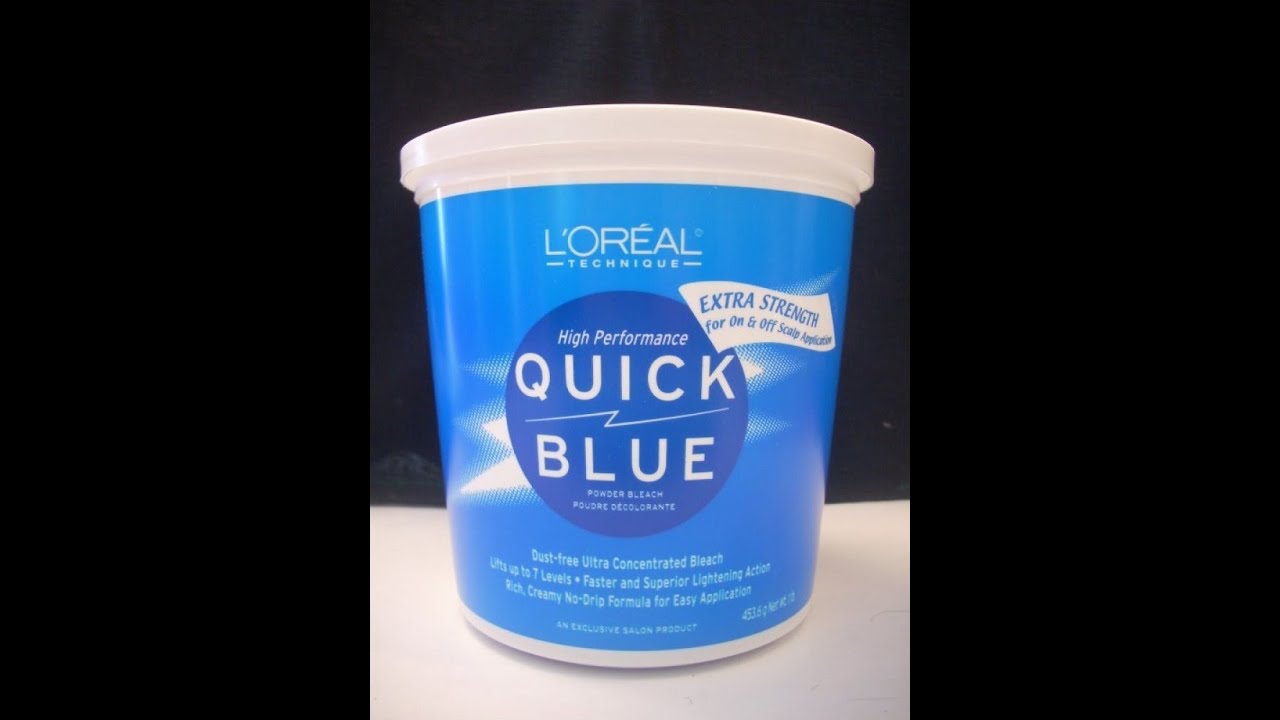 Quick Blue Powder Bleach - wide 11