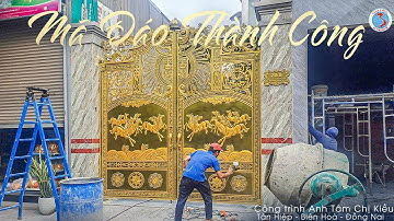 Nội ngoại thất nhôm đúc cho công trình tại Biên Hoà, Đồng Nai #congbietthu  #nhadep #nhapho