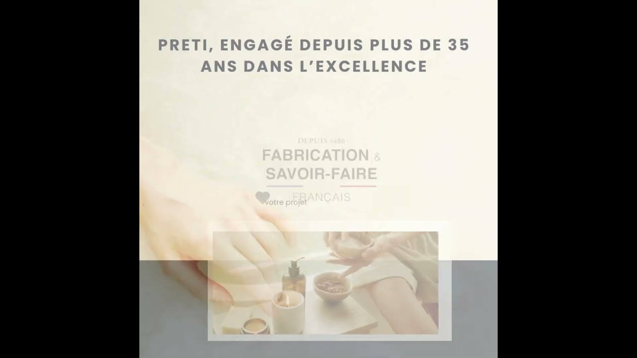 Preti, fabricant français de baignoire balnéo haut de gamme et sur mesure