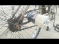 How to Make a Electric Cycle with 775 motor Using Bike Starter Motor 775 Part 1