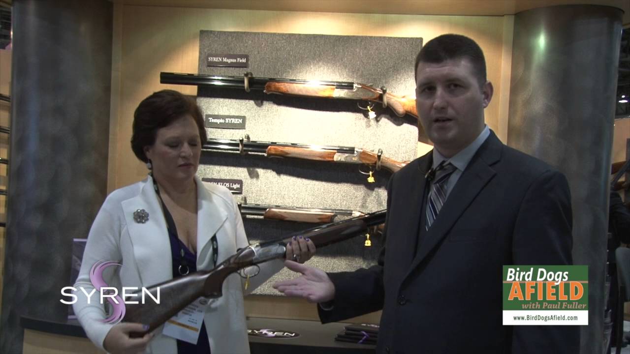 SHOT Show 2016 Syren shotguns with Bird Dogs Afield