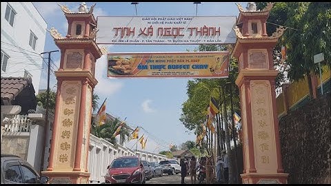 Tịnh Xá Ngọc Thành Ẩm Thực Buffet Chay Nhân Mùa Phật Đản PL 2567