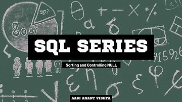 sorting and controlling null