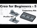 Creo Rib Creation Tutorial Quiz