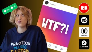 Society6 Instagram FAIL?! (And Unexpected Print on Demand Statistics)