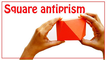 How To Make a Square antiprism /anticube