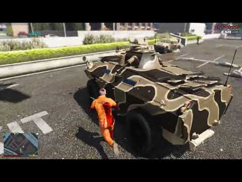 GTA 5 - Trevor's Escape from Prison + Ten Star Escape