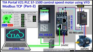Full course PID control of PLC S7-1500 with VFD Part-2