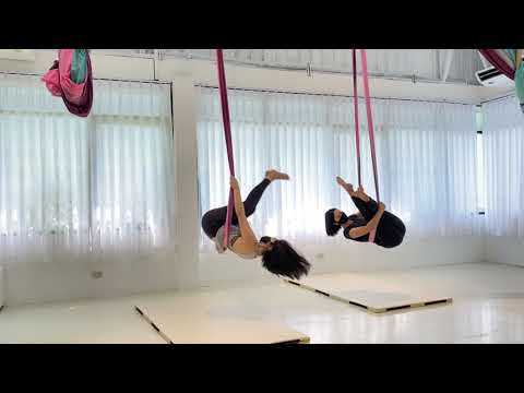 Aerial dance - hammock by kru Pimpilai