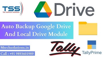 Auto Backup In Tally Software Google Drive And Local Drive | How to auto backup from Tally software