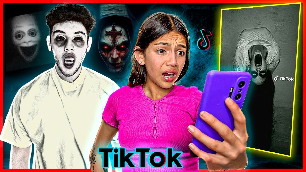 NUNCA DEBÍ VER los vídeos MAS TERRORIFICOS de TIKTOK a las 3AM☠️ Pt.2