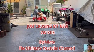 cruising in my new vw bus vw wow