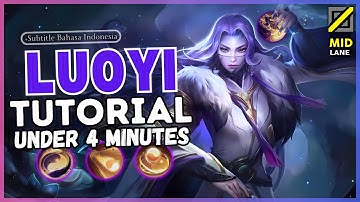 4-Minute Luo Yi Tutorial in MID Lane (MLBB S34)