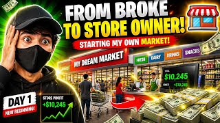 From Broke to Store Owner in Shop Manager Market Sim! 💸🏪