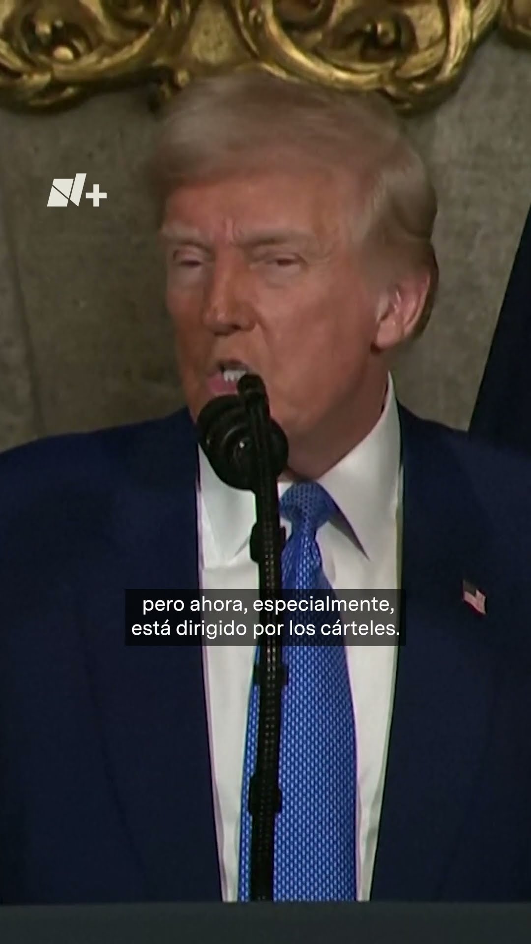 México está dirigido por cárteles: Trump - N+ #Shorts