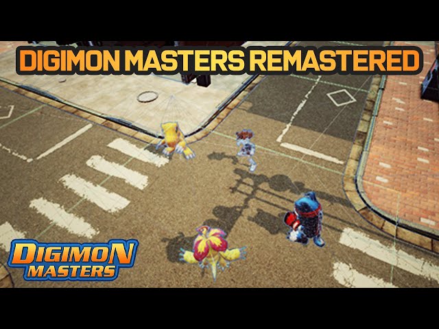 DIGIMON MASTERS(Remastered) Remasterização Começou ? 