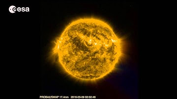 Pacific solar eclipse seen from Proba 2 #ESA