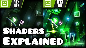 Explaining Geometry Dash Shaders (RTX ON)