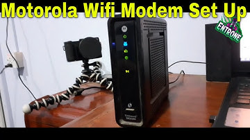 How to Change Wifi Password in Motorola Wifi Modem