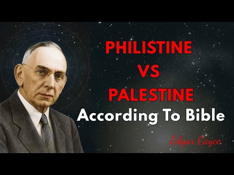 Philistines vs Palestinians: The Hidden Truth of History & Prophecy | Edgar Cayce