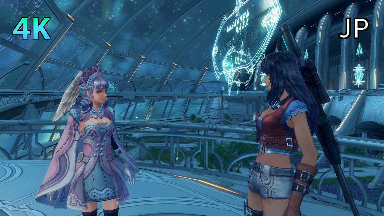 4K] Xenoblade Chronicles D.E. Heart-to-Heart Sharla & Melia #3