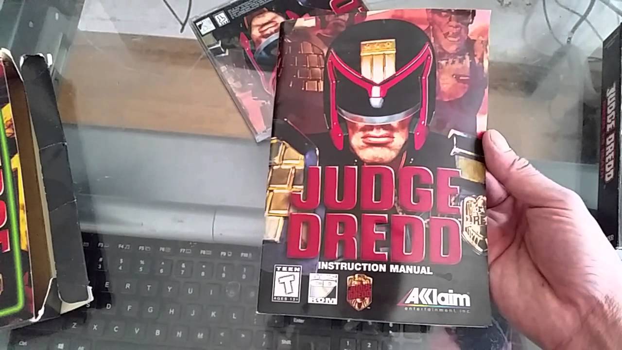 Judge Dredd PC Dos and Unboxing Retro Review