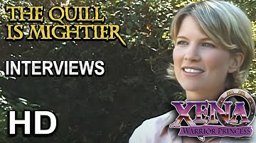 Xena 3x10 The Quill Is Mightier (Renee, Ted, Alexandra, A. Merrifield) Interviews [HD]