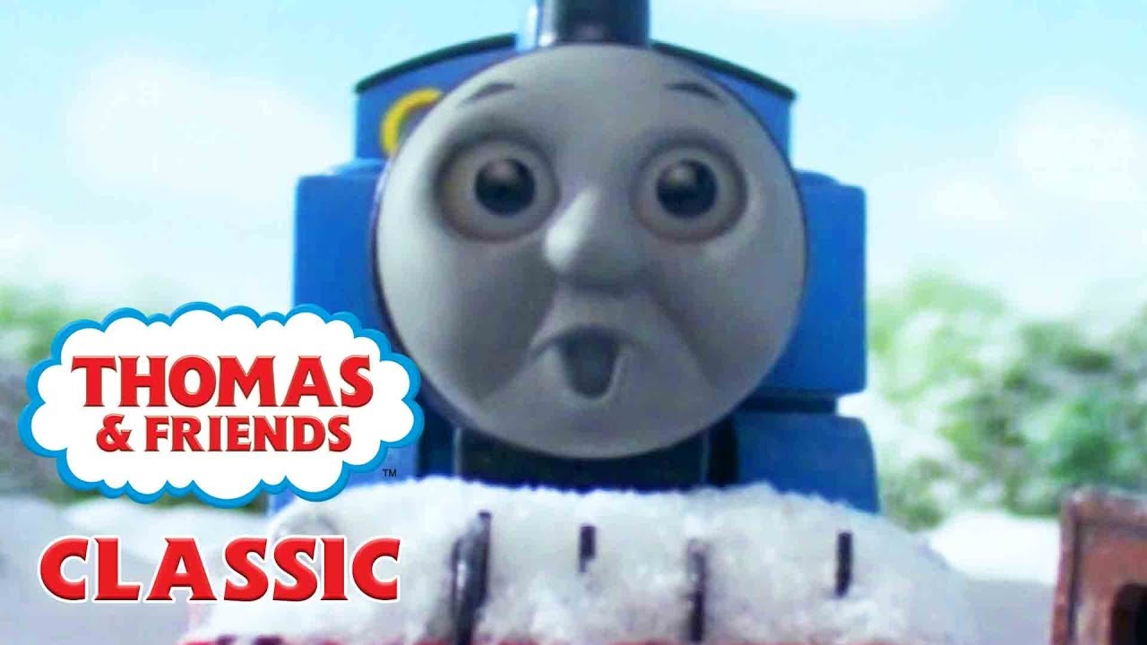 thomas the tank engine snow