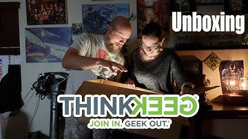 Unboxing our Large Think Geek Haul