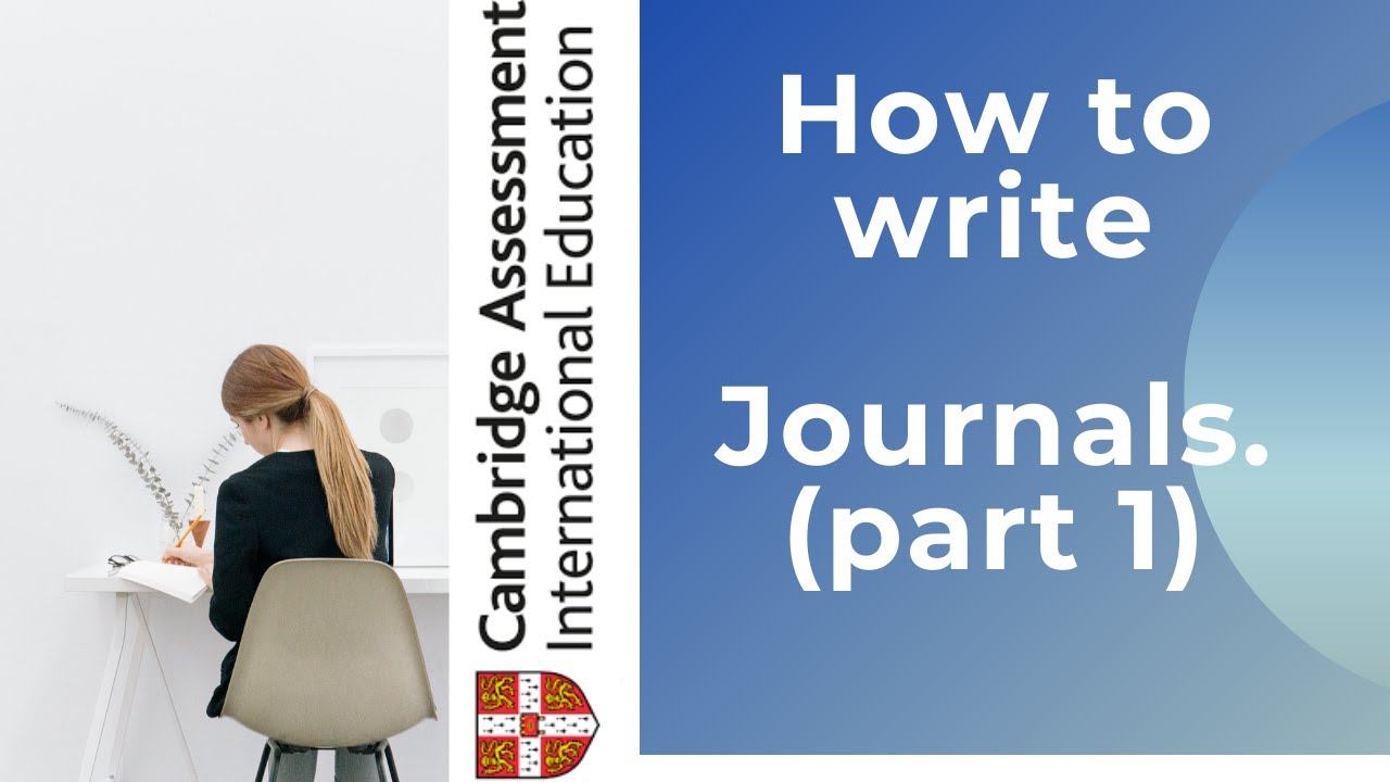 journal writing for igcse