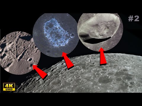 Mysterious Moon ☽ Unusual, interesting and strange formations!! Part 2. Subtitles