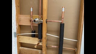 Plumbing In New Delta Tub & Shower Valve With Hammer Arrestors (Part 8 Guest Bathroom)