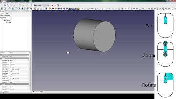 02-FreeCad Basics: Tree view and Sketch Constraint