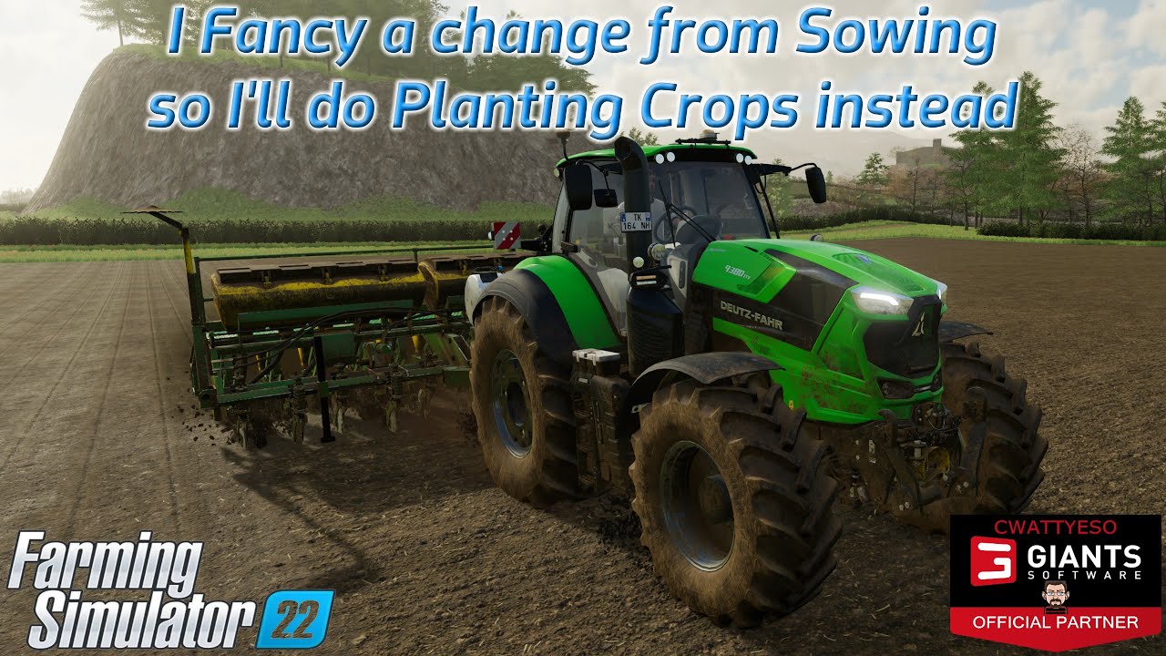 Ep 75 Fancy a Change from Sowing | FS22 Riverview Farm | Farming ...