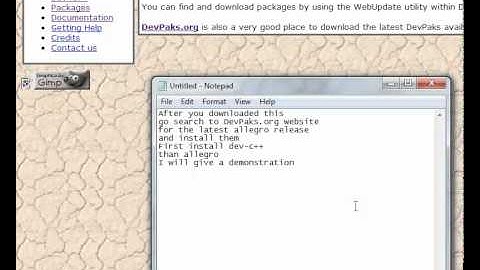 Allegro 5 using Dev-C++