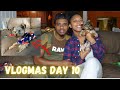 VLOGMAS DAY 10 | Dressing Our Puppy Up For Christmas | *ADORABLE*