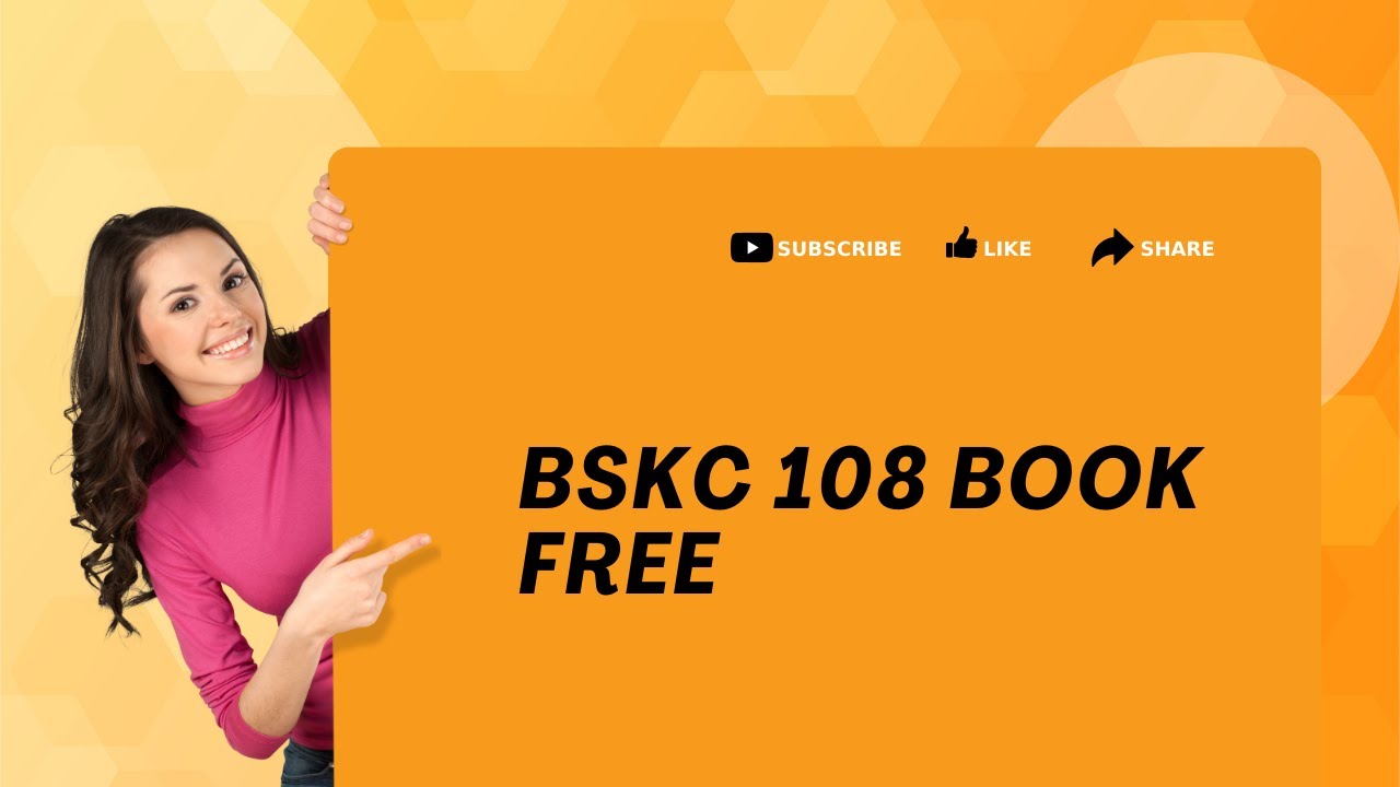 BSKC 108 BOOK FREE - YouTube