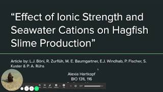 Journal Article Presentation   Marist College Gen Bio 2   Alexia Hartkopf