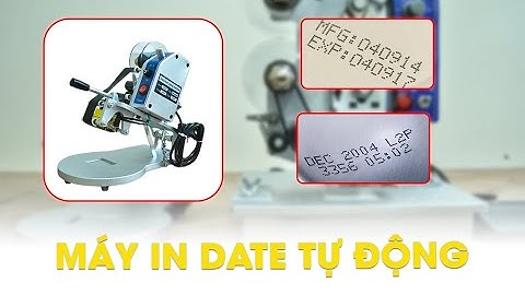 Máy in date tự động giá siêu tốt 2024 | Máy in hạn sử dụng trên túi nilong, túi giấy, chai nhựa,...