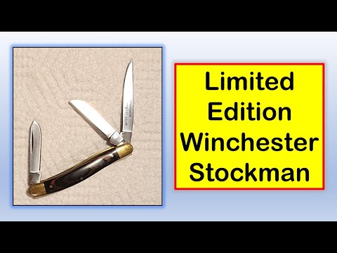 Winchester Model 70 Limited Edition Stockman Knife @Terrysknivesandmanstuff @bigjsknives