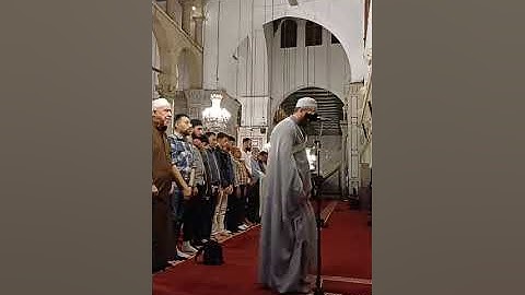 صلاة العشاء من الجامع الأموي الكبير بدمشق ليوم الإثنين ٢١ ربيع الآخر ١٤٤٧  تلاوة القارئ عثمان الدباس
