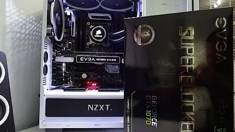 EVGA GEFORCE GTX 1070 SC 언박싱