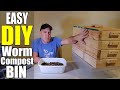 Easy DIY Worm Compost Bin