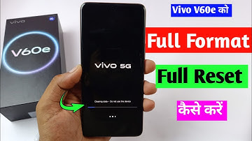 Vivo V60e 5G ko reset Kaise Kare | how to factory data reset in Vivo V60e 5G