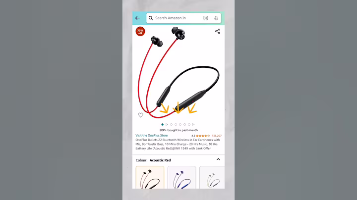 The Best Selling Neckband Earphones on Amazon #neckband #earphones #bestseller #oneplus
