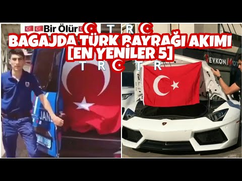 Bagajda Türk Bayrağı Akımı !! ❤😍 #5