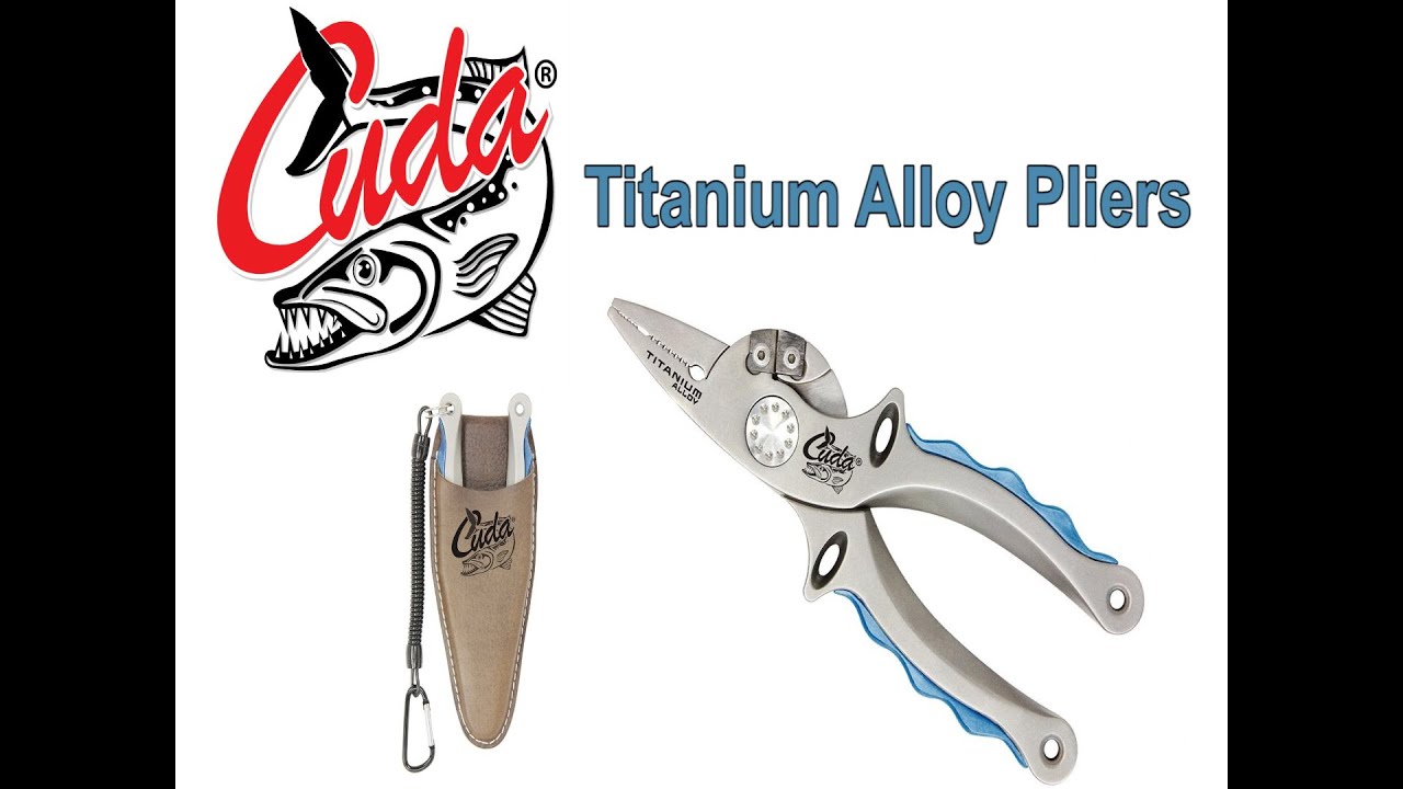 Inventive Fishing New Product Introduction: Cuda Titanium Pliers 