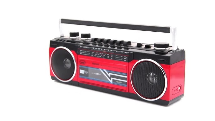 Radio K7 Bluetooth design rétro Trevi